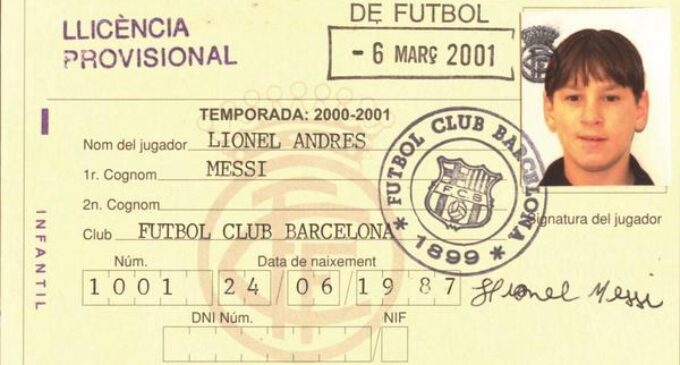 #OnThisDay Leo #Messi arrived at Barca
