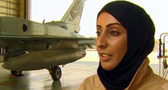 The Muslim female pilot bombing Islamic State