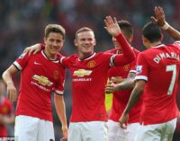 Di Maria inspires first win for United
