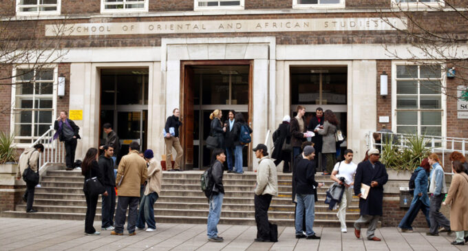 SOAS announces scholarship for Africans to University of London