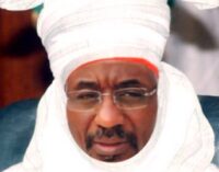 Sanusi is in my palace but no one will speak with him, says Nasarawa monarch