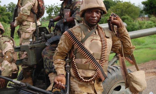 B’Haram ‘surrenders’ to soldiers in Konduga