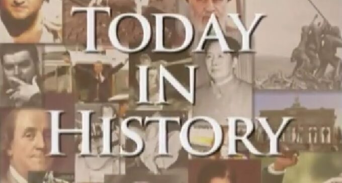 Today in history for September 22