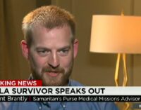 VIDEO: Brantly brands Ebola fears in the West ‘irrational’