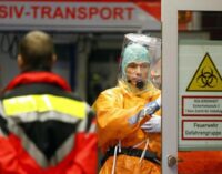 Doctor from Sierra Leone arrives Germany for Ebola treatment