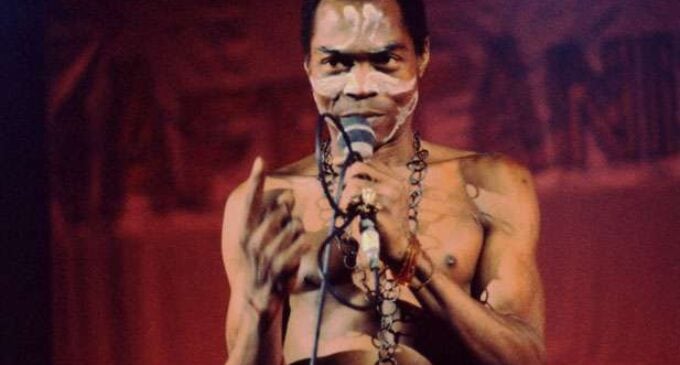 VIDEO: Did Fela perform on stage with his pants?