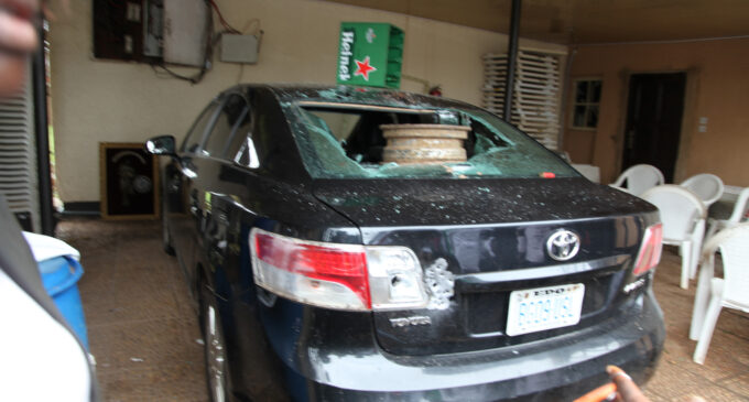 IN PHOTOS: Edo ‘PDP thugs’ on the rampage
