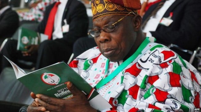 2015: Tinubu, Mark in private meeting with OBJ