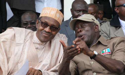 Buhari needs more time, says Oshiomhole