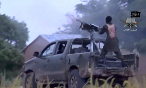 VIDEO: Boko Haram members flee Sambisa forest