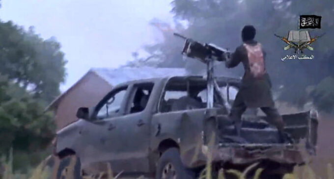 VIDEO: Boko Haram members flee Sambisa forest