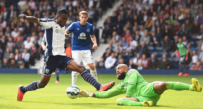 Westbrom unhappy with record-signing Ideye’s impact