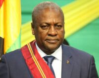 Mahama, former Ghanaian president, appeals to FG to reopen land borders