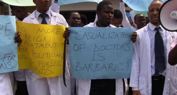 Borno doctors pull out of nationwide strike