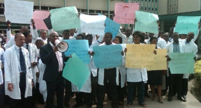 Despite doctors strike action in Lagos, govt insists on no work, no pay