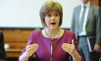 Sturgeon elected Scotland’s first ever female first minister