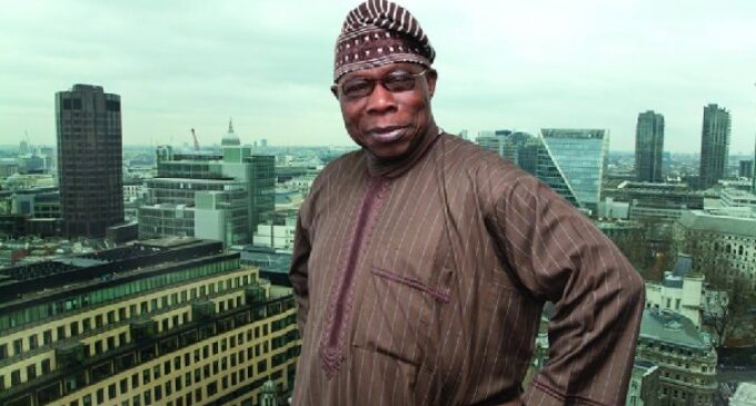Obasanjo ‘turns’ bouncer, locks out mourners at mother-in-law’s burial