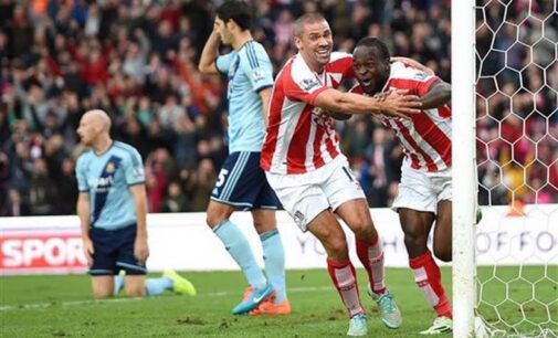 Hazard saves Chelsea, Moses scores for Stoke