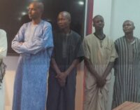DSS parades seven ‘associates’ of Stephen Davis as fake Boko Haram members