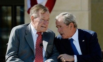 Former US President George W.H. Bush hospitalised