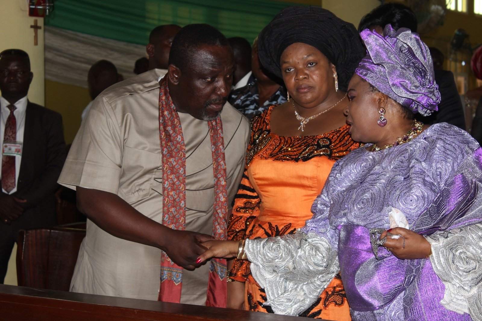 Okorocha, wife and Patience jonathan