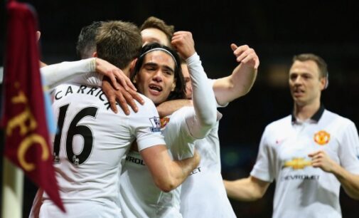 BPL REVIEW: United held by 10-man Villa, City level on point with Chelsea