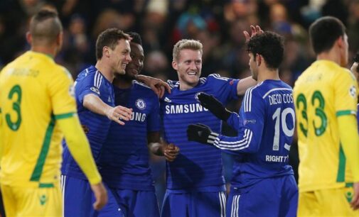 UCL REVIEW: Mikel scores for Chelsea, Musa out with CSKA