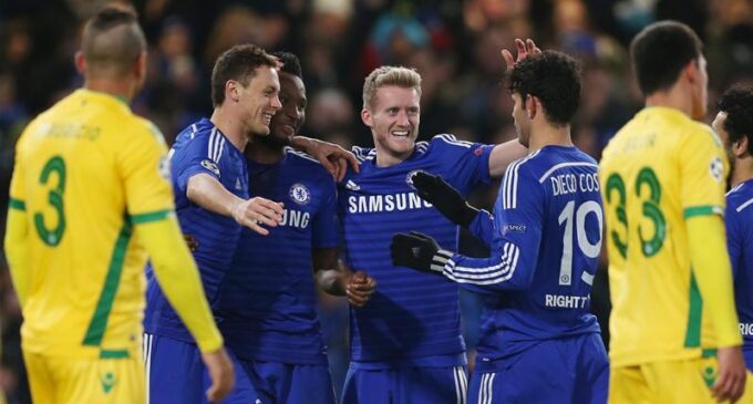 UCL REVIEW: Mikel scores for Chelsea, Musa out with CSKA