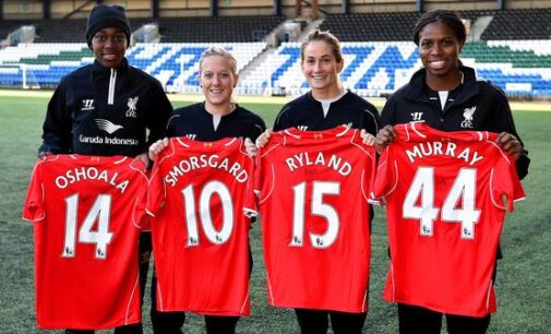 Oshoala excited to score first Liverpool goal on debut