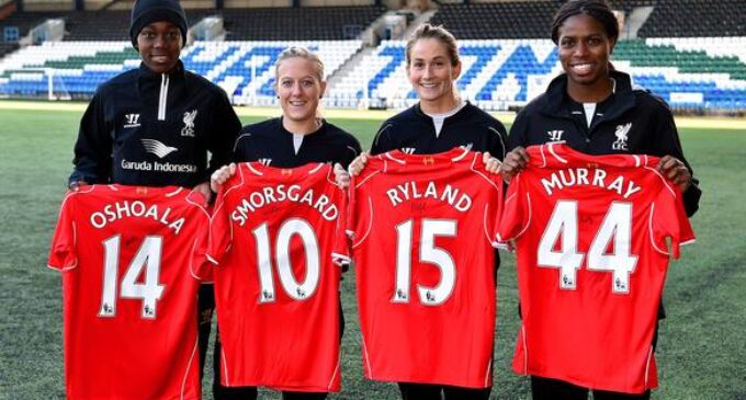 Oshoala excited to score first Liverpool goal on debut