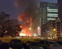 Another Lagos market razed by fire
