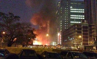Another Lagos market razed by fire