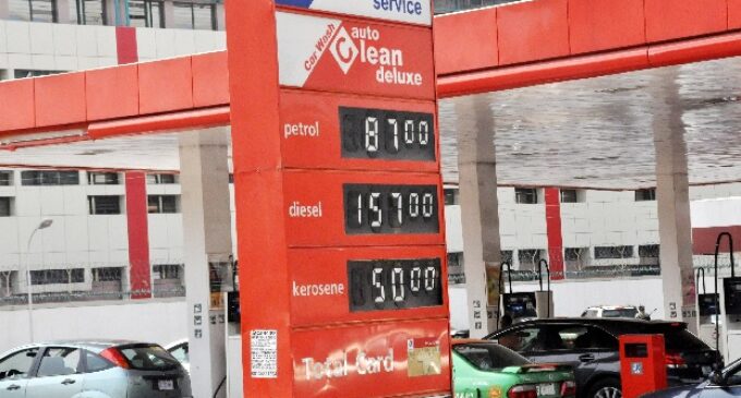Petrol still N97 per litre in Lagos