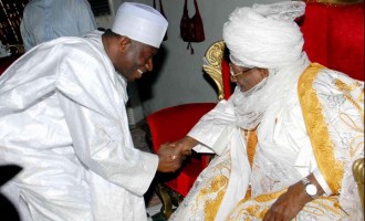 Jonathan bags traditional title from emir of Gusau