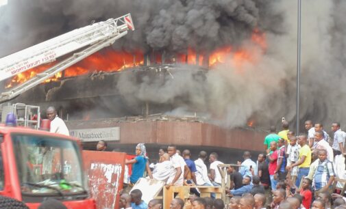 ‘Fire destroys N30bn worth of goods in Lagos market’