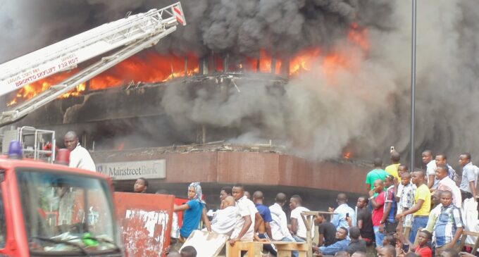 ‘Fire destroys N30bn worth of goods in Lagos market’