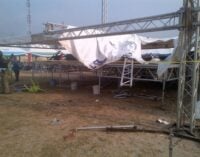 Thugs in Rivers vandalise venue of APC’s governorship rally