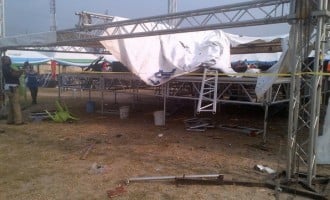 Thugs in Rivers vandalise venue of APC’s governorship rally