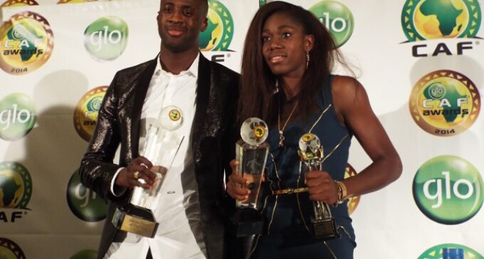 Enyeama loses CAF award to Toure, but Oshoala wins double