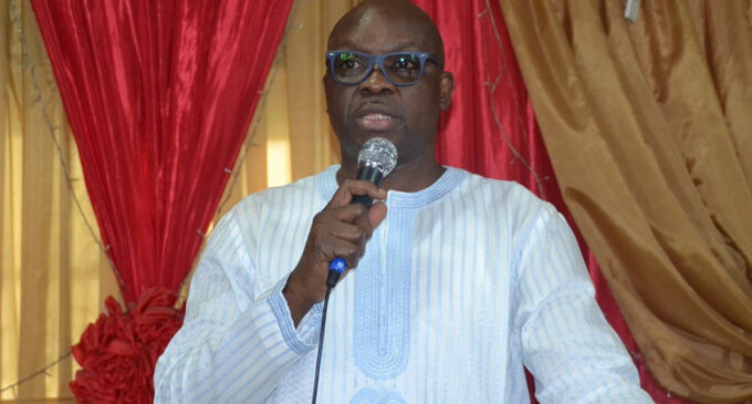 With Buhari as president, another ‘doctrine of necessity’ is imminent, says Fayose