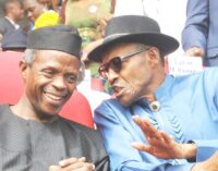 Buhari too busy in the United Kingdom for Fayose’s health rumours, says Osinbajo