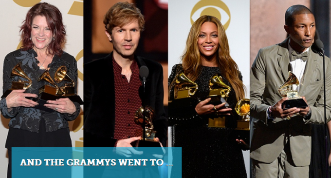 Sam Smith, Pharell, Beyonce win big at Grammy Awards