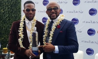 Banky W, D’Banj unveiled CIROC ambassadors for Nigeria