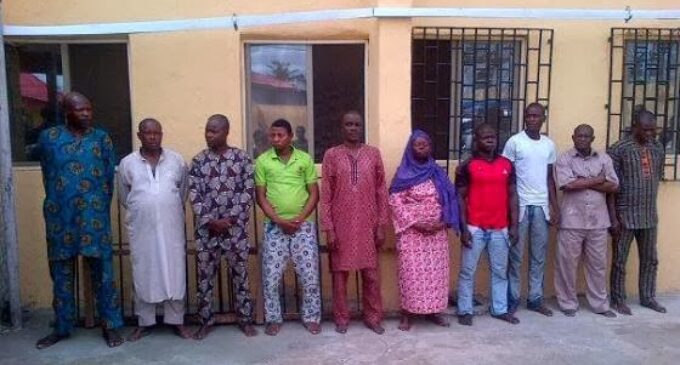 10 face arraignment for torture of Ejigbo market women