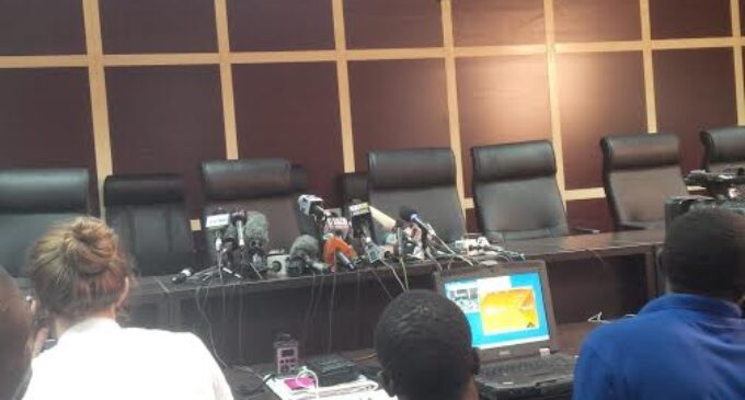 How Jega’s media briefing on polls shift went