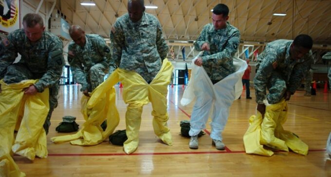 US withdraws all but 100 Ebola troops from Africa