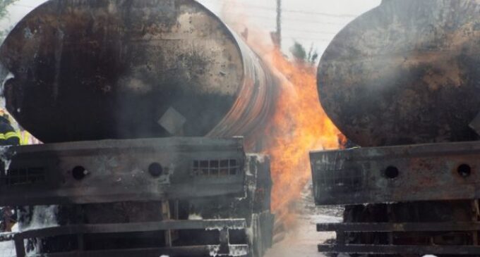 Two killed after petrol tanker explodes in Ibadan