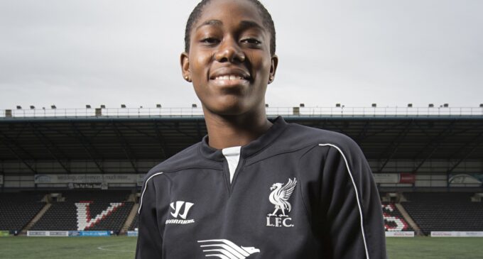 Happiness lies with Liverpool for Oshoala