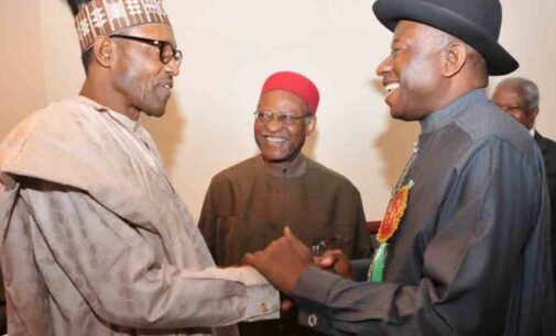 Jonathan, Buhari visit Lagos the same day