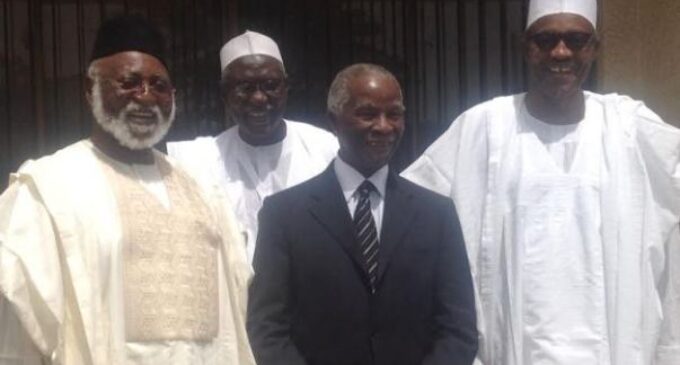 After Jonathan, Mbeki, Abdusalami meet Buhari
